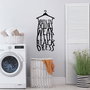 Wallity When In Doubt Wear Little Black Dress Escultura de Pared